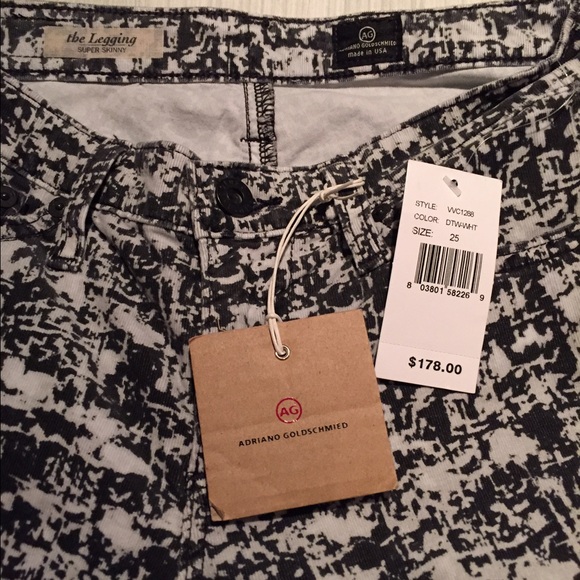 AG the Legging Super Skinny baby cord jeans 25 R - Picture 2 of 4